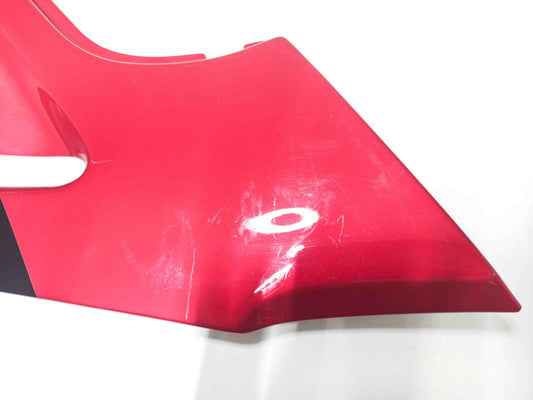 Flanc de selle de Kawasaki 600 ZZR de 1999 Rouge