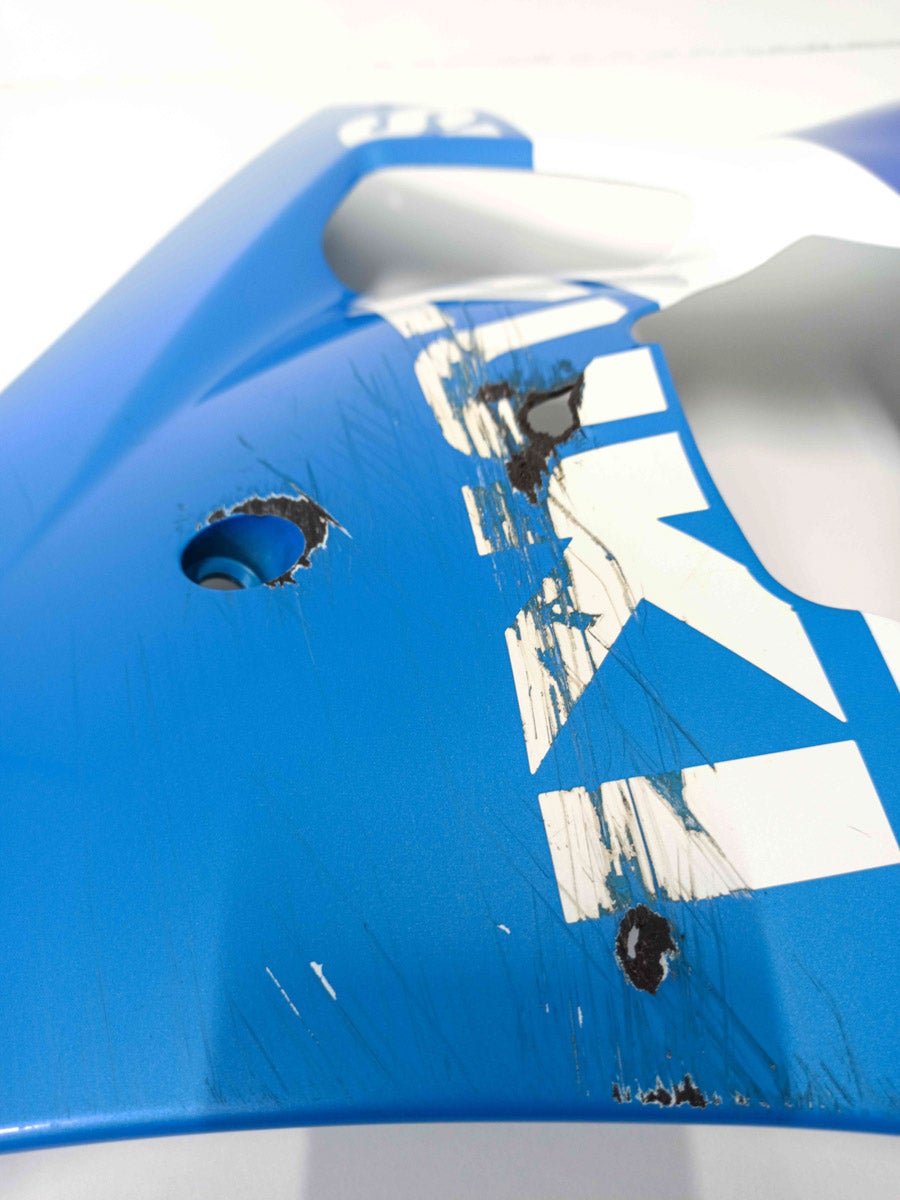 Flanc gauche de Suzuki 600 GSXR 2001-2003 Bleu